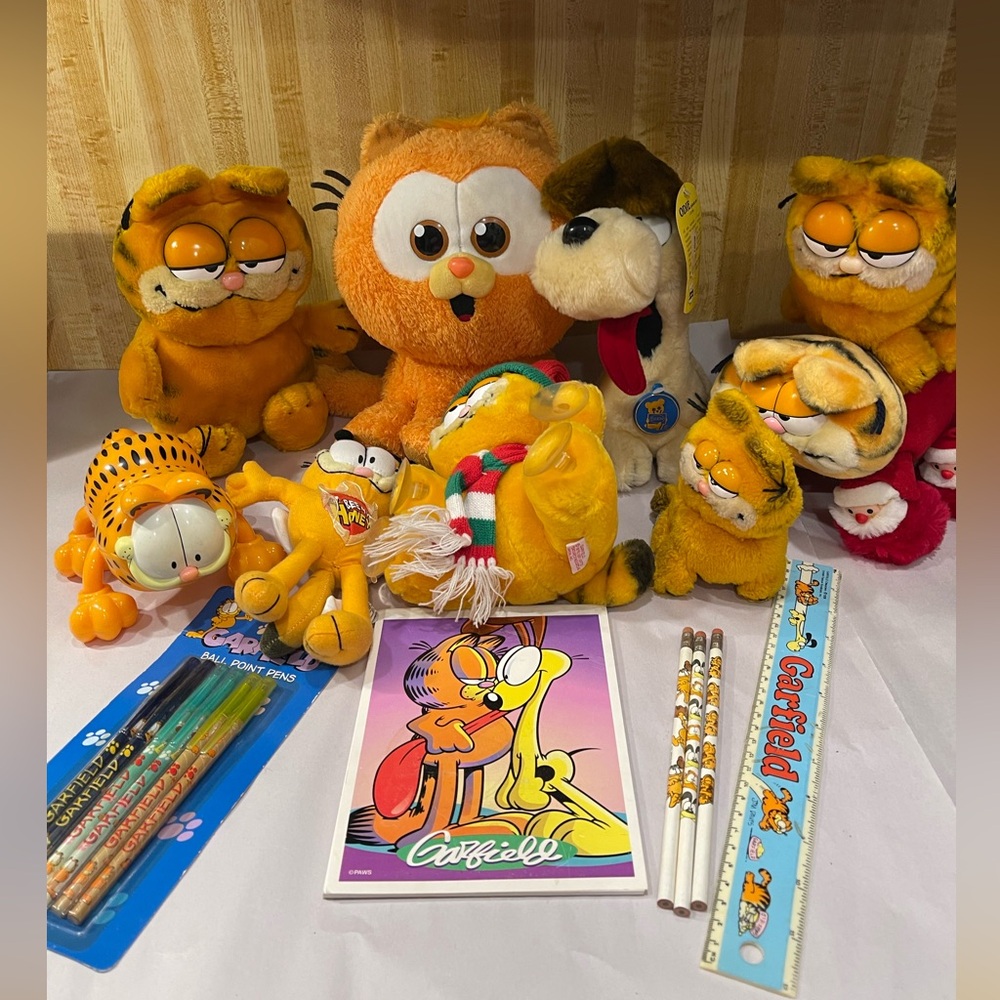 Big lote vintage Garfield 1980and more
